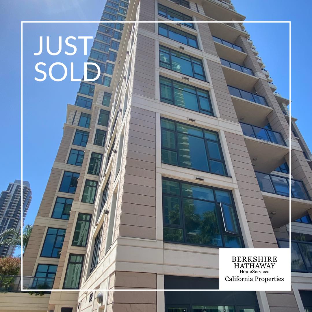 SOLD by Shirin! Luxury 2 BR/2 Bath Condo in Downtown San Diego for $690k