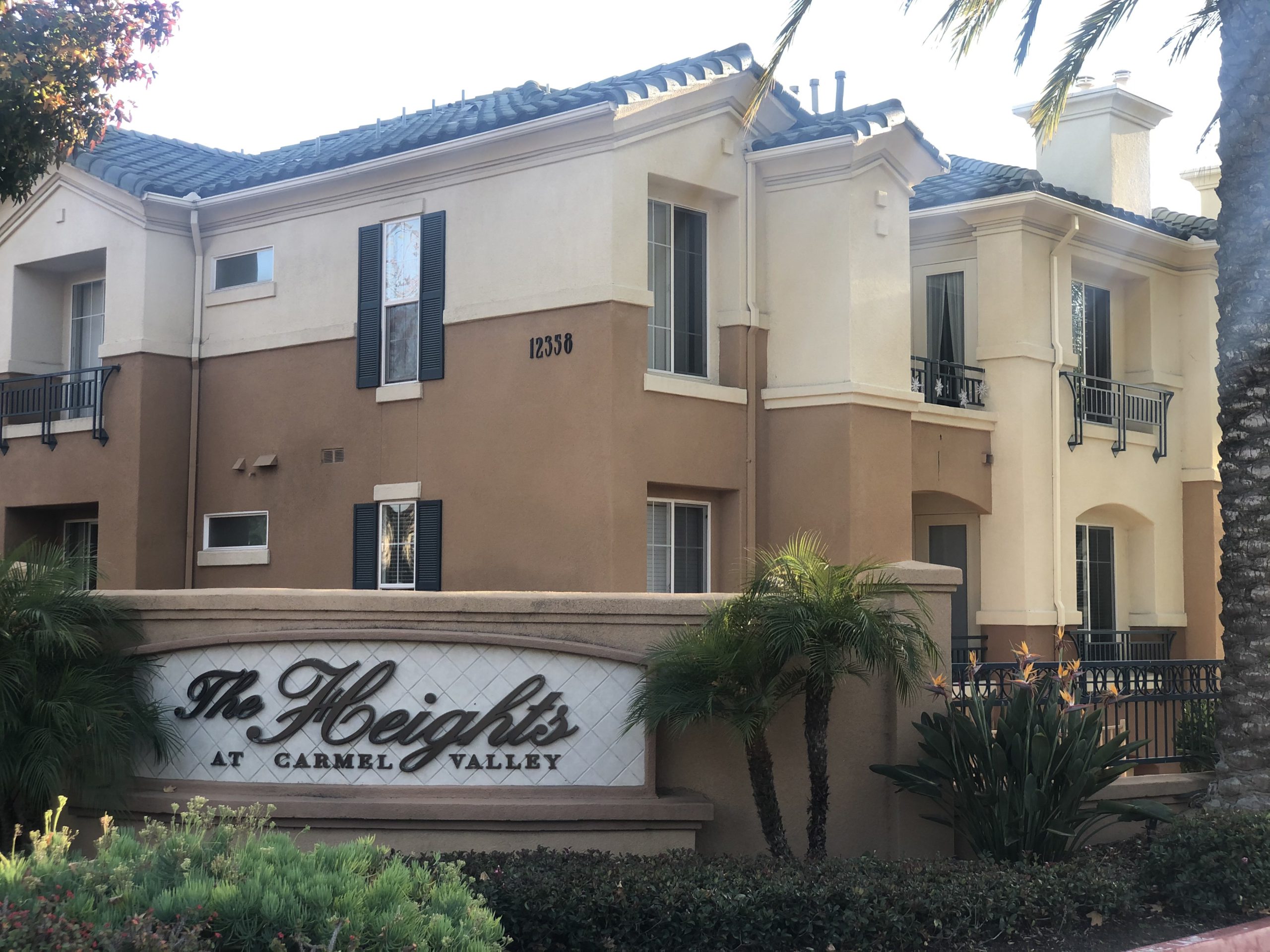 The Heights Condominiums in South of Del Mar Heights Rd, Carmel Valley, San Diego 92130