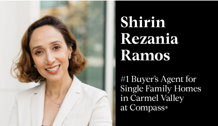 #1 Buyer’s Broker for Single Family Homes in Carmel Valley.