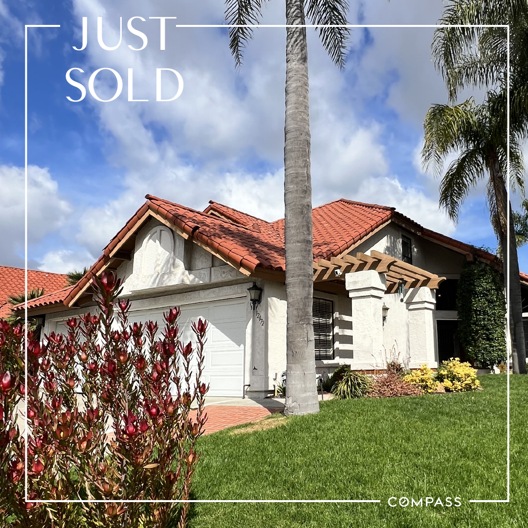 SOLD by Shirin + Golbenaz! Beautiful 4 BR Home in Rancho Bernardo for $1.65M
