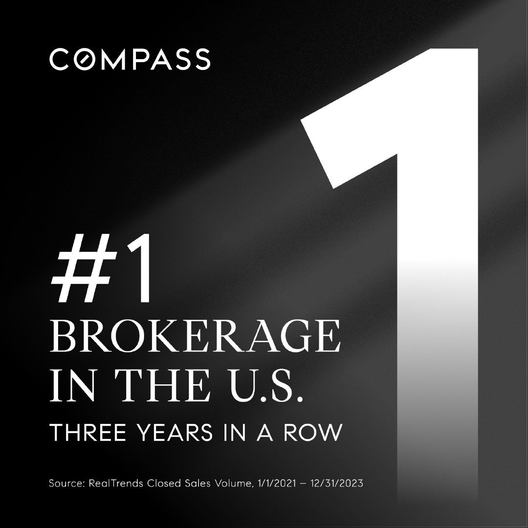 Compass: Leading the Way – #1 Brokerage in the US for 3 Consecutive Years