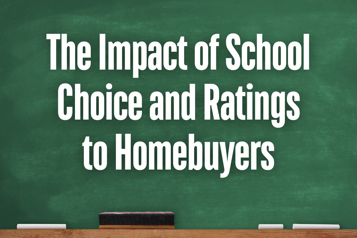 The Impact of School Choice and Ratings to Homebuyers