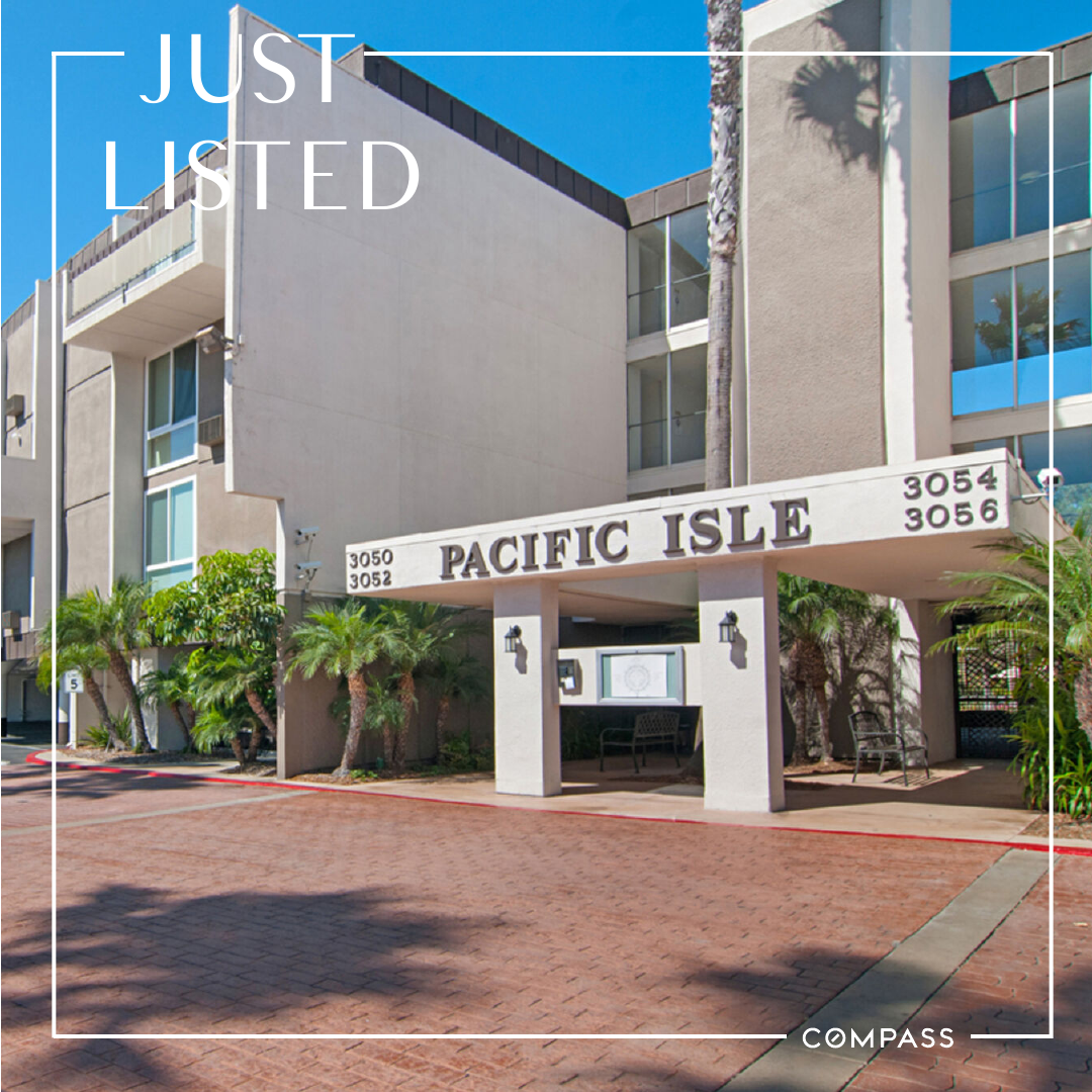 Just Listed! In Point Loma, 3050 Rue D’Orleans, Unit 409, San Diego, CA 92110