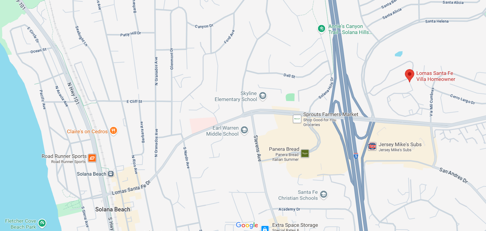 Santa Fe Hills in Solana Beach, CA 92075