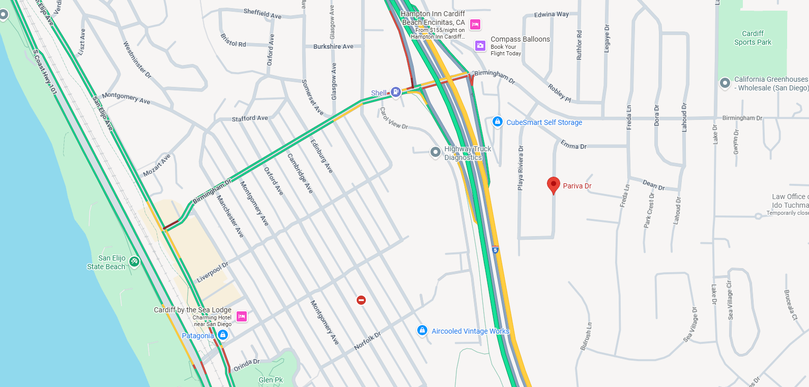 Pariva Heights in Cardiff-by-the-Sea, CA 92007