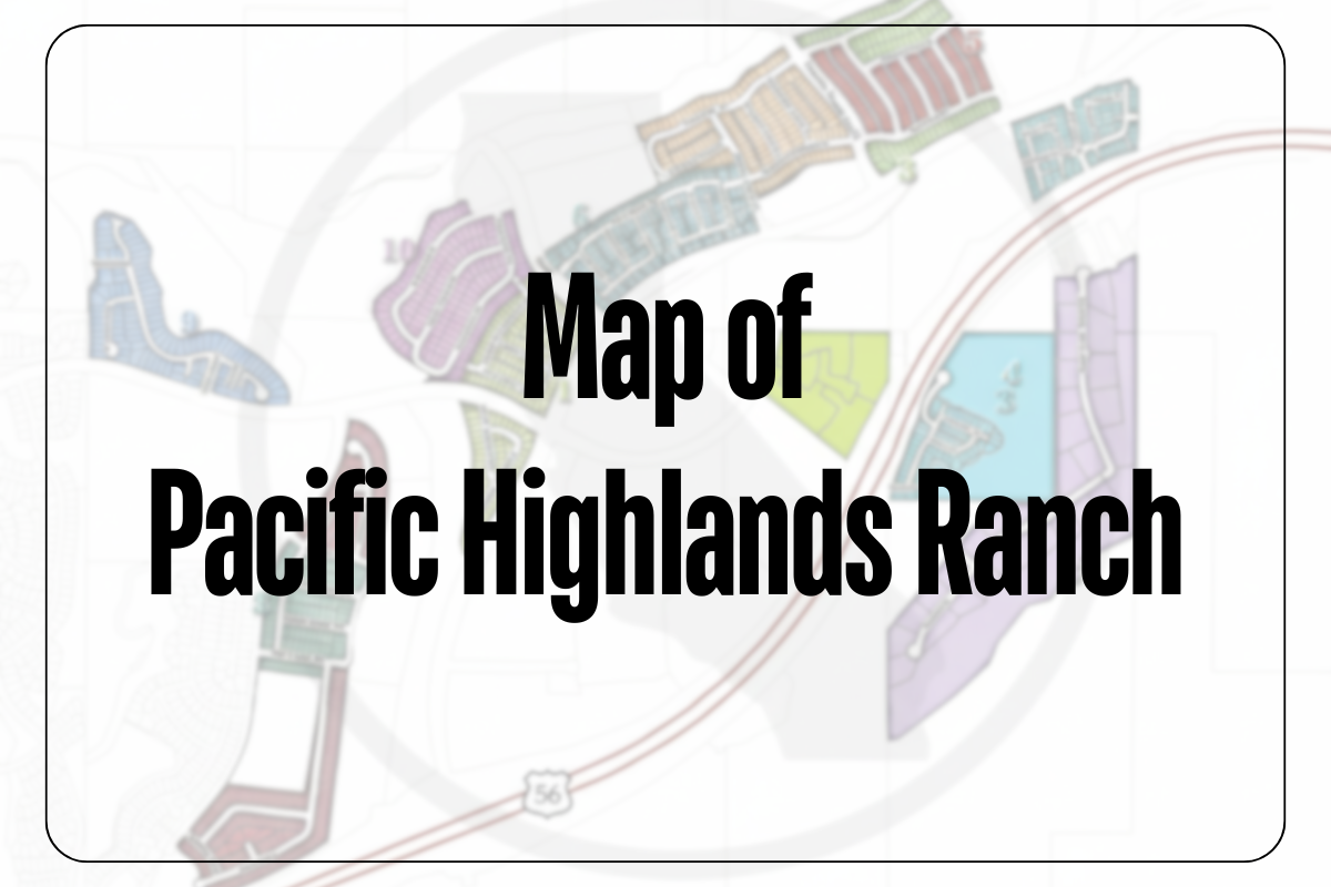 Map of Pacific Highlands Ranch