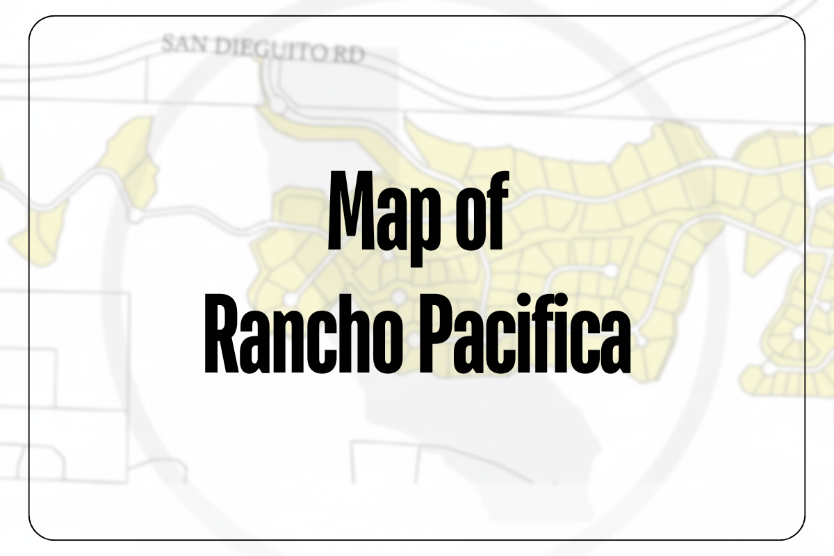 Map of Rancho Pacifica