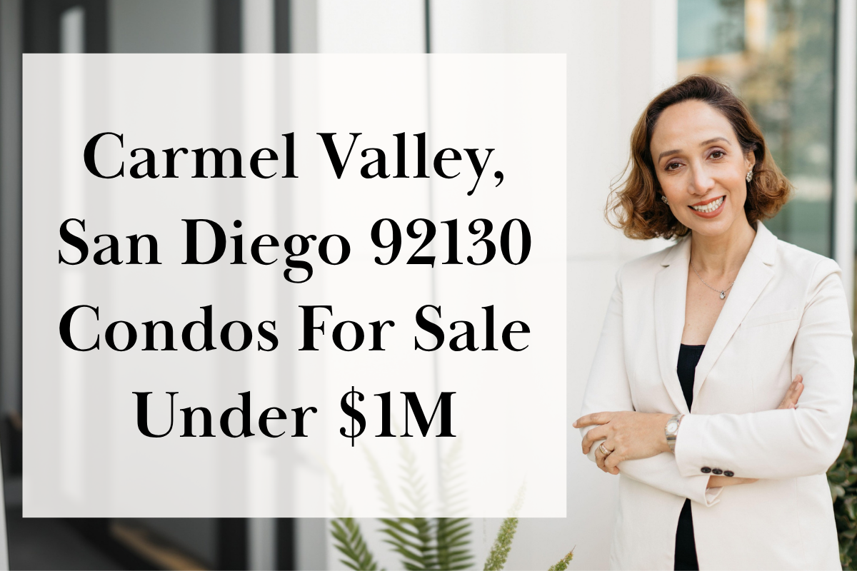 Condos For Sale in Carmel Valley, San Diego 92130 Under $1M