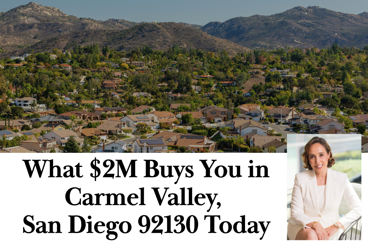 What $2M Buys You in Carmel Valley, San Diego 92130 Today